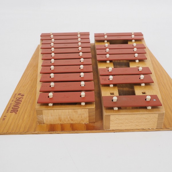 実際に弊社で買取させて頂いたSONOR/ソナー  GLOCKENSPIEL G30/グロッケンシュピール 鉄琴 打楽器の画像 3枚目
