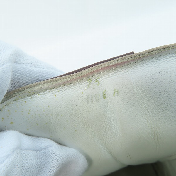 実際に弊社で買取させて頂いたBERLUTI/ベルルッティ クロコダイル ローカットスニーカー 9.5の画像 5枚目