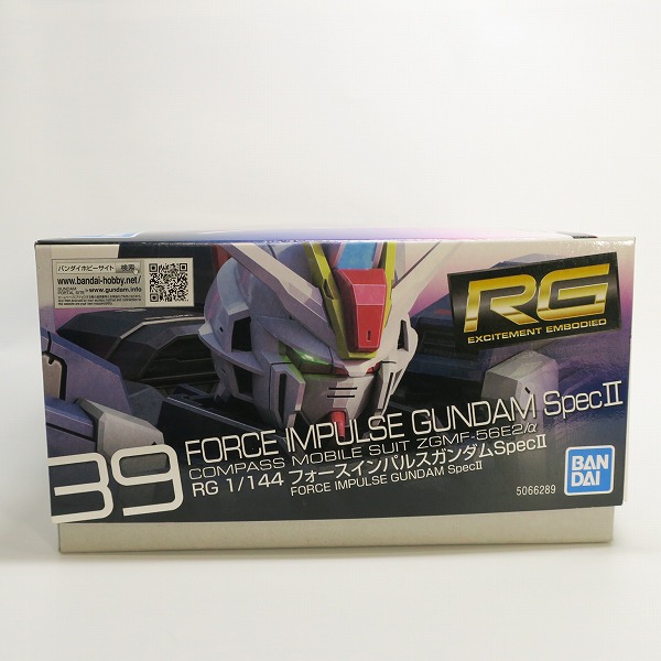 実際に弊社で買取させて頂いた【未組立】BANDAI/バンダイ RG 1/144 フォースインパルスガンダム SpecⅡの画像 9枚目