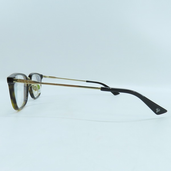 実際に弊社で買取させて頂いたGUCCI/グッチ ジャパンフィット 度入り メガネフレーム/アイウェア GG 0324OJ 002の画像 1枚目