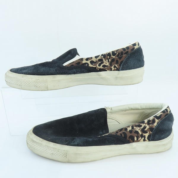 実際に弊社で買取させて頂いたCONVERSE/コンバース レオパード柄切替 スリッポン 1SC750 /27.5の画像 3枚目