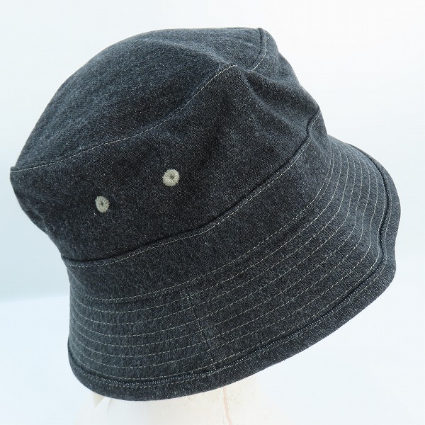 実際に弊社で買取させて頂いたWTAPS/ダブルタップス 21SS BUCKET 01/HAT/ COTTON. DENIM.バケットハット /02の画像 3枚目