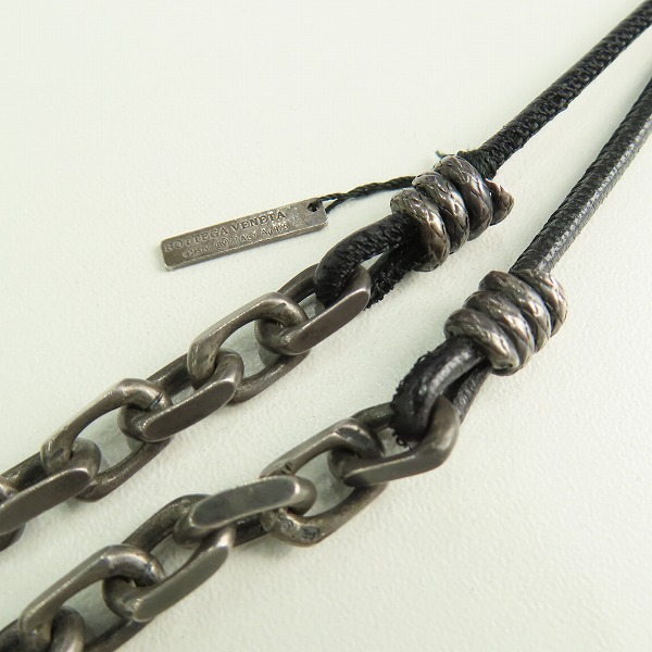 実際に弊社で買取させて頂いたBOTTEGA VENETA/ボッテガヴェネタ チェーン ネックレス