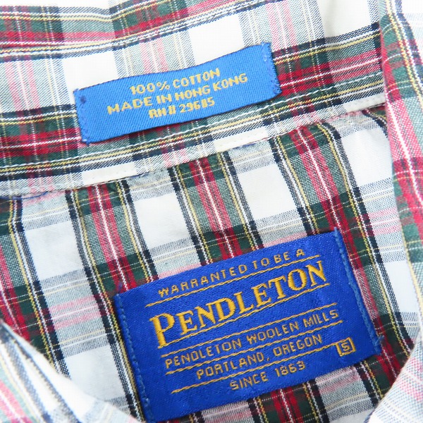 実際に弊社で買取させて頂いたPENDLETON/ペンドルトン ウェスタンシャツ/半袖シャツ Sの画像 2枚目