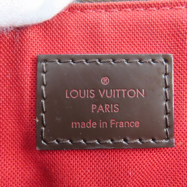 実際に弊社で買取させて頂いたLOUIS VUITTON/ルイヴィトン ダミエ ウエストミンスター ショルダーバック N41103 の画像 4枚目