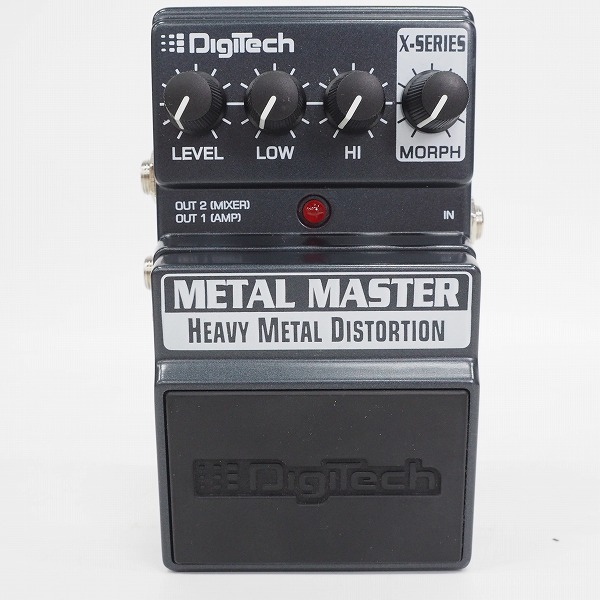 実際に弊社で買取させて頂いた【美品】Digitech/デジテック METAL MASTER へヴィーメタルディストーション エフェクター/動作確認済の画像 1枚目