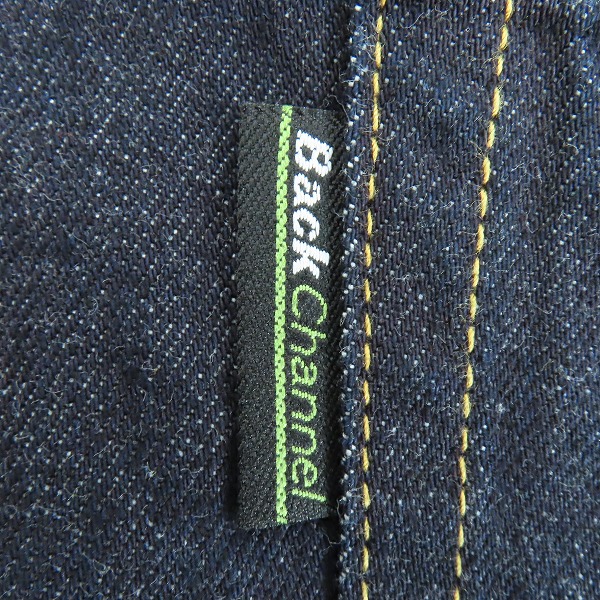 実際に弊社で買取させて頂いたBack Channel/バックチャンネル デニムパンツ インディゴ/Mの画像 6枚目