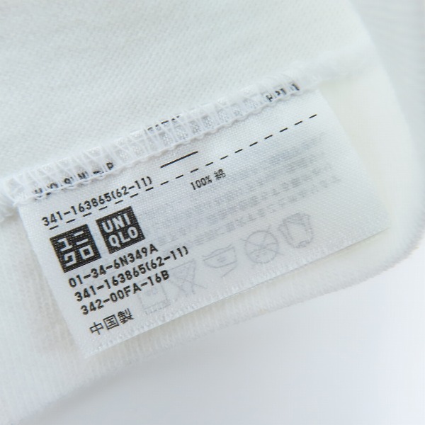 実際に弊社で買取させて頂いた【未使用】UNIQLO×KAWS/ユニクロ×カウズ キャラデザイン パッシングスルー Tシャツ /XLの画像 3枚目