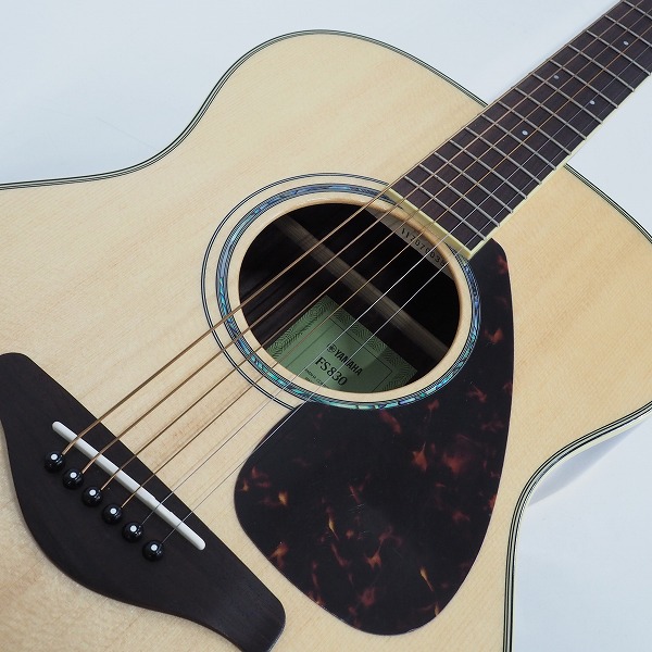 実際に弊社で買取させて頂いた★【美品】YAMAHA/ヤマハ FS830 アコースティックギター/アコギ ソフトケース付の画像 5枚目