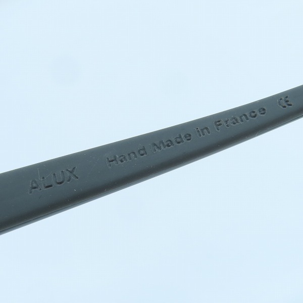 実際に弊社で買取させて頂いたalain mikli×STARCK EYES/アランミクリ×スタルクアイズ ALUX アルミ合金 メタルフレーム 遮光レンズ サングラス P0602.01の画像 5枚目