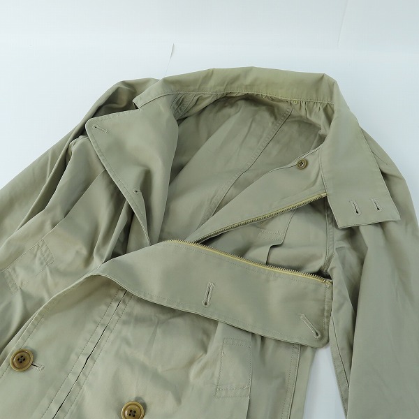 実際に弊社で買取させて頂いたAG by EXPERIMENT/エージーバイエクスペリメント ステンカラーコート/46の画像 2枚目