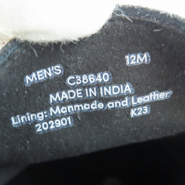 実際に弊社で買取させて頂いたCOLE HAAN×FRAGMENT/コールハーン×フラグメント アメリカンクラシックス ペニーローファー  C38640/12Mの画像 5枚目