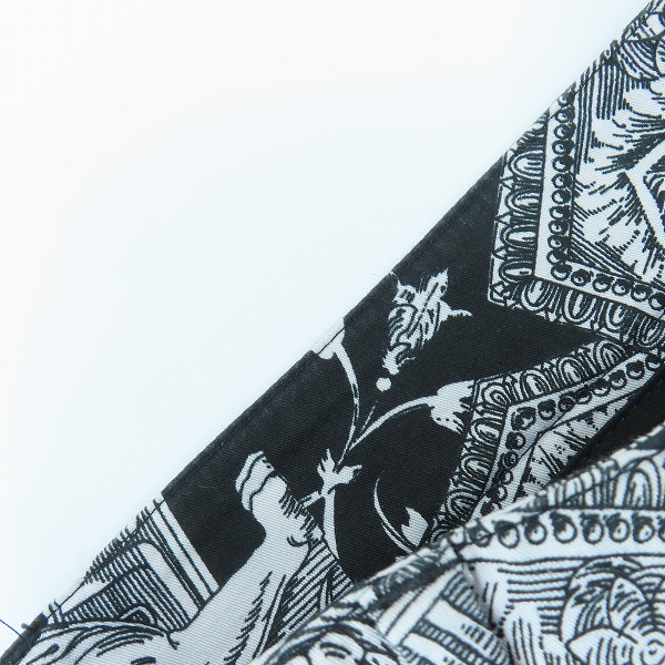 実際に弊社で買取させて頂いたVERSACE/ヴェルサーチェ 総柄 プリント ストレート パンツ 46の画像 7枚目