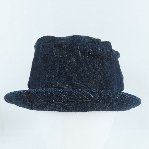 実際に弊社で買取させて頂いたSUGAR CANE/シュガーケーン 10oz. デニム ポークハット/帽子 SC02466/7 1/2 の画像 1枚目