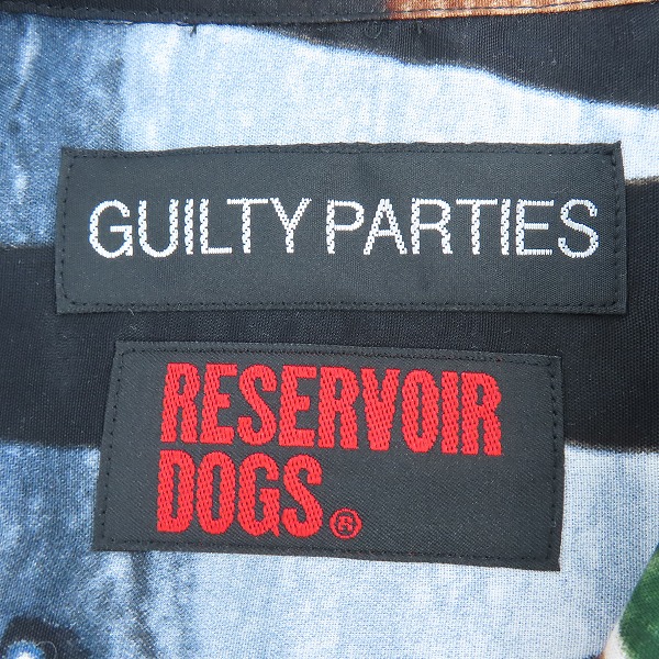 実際に弊社で買取させて頂いたWACKO MARIA×RESERVOIR DOGS/ワコマリア×レザボアドッグス 総柄 半袖シャツ/XXLの画像 2枚目