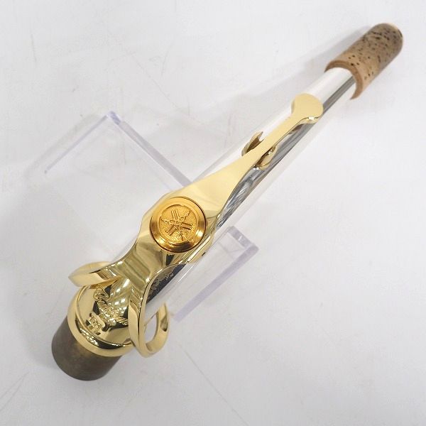 実際に弊社で買取させて頂いた YAMAHA/ヤマハ AE1AG アルトサックス用 E1タイプ カスタムネック スターリングシルバー製 クリアラッカー仕上げの画像 5枚目