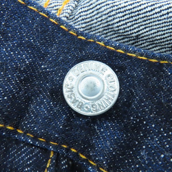 実際に弊社で買取させて頂いたDENIME /ドゥニーム ストレート デニムパンツ D021C 1501-274/W30の画像 5枚目