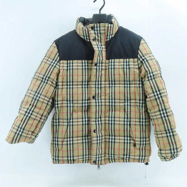 実際に弊社で買取させて頂いた【JPタグ】BURBERRY/バーバリー 19AW HOLLAND リバーシブル ダウンジャケット 8018862/69Fの画像 2枚目