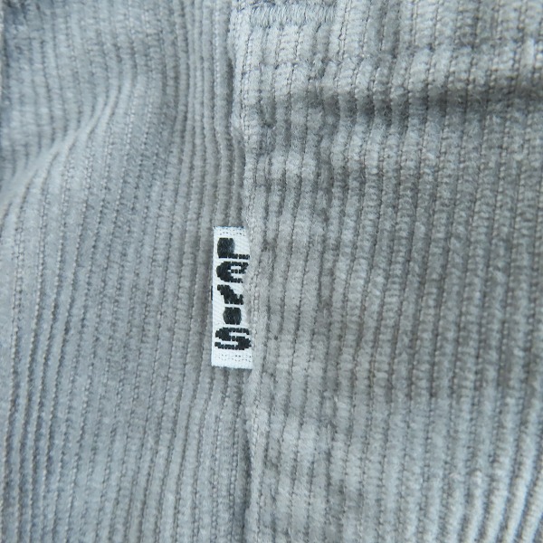 実際に弊社で買取させて頂いたLevis/リーバイス 80s ヴィンテージ 刻印536 白タブ コーデュロイパンツ 519-1555 W31 L31の画像 5枚目