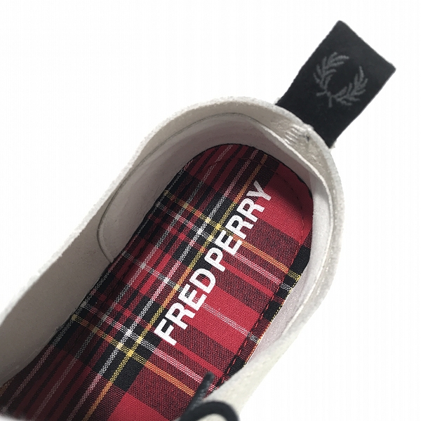 実際に弊社で買取させて頂いたFRED PERRY/フレッドペリー Linden Suede スエード シューズ B9160/7の画像 4枚目