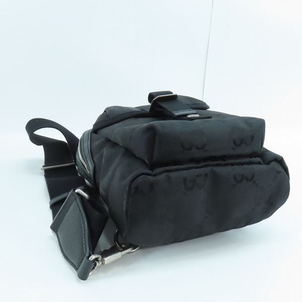 実際に弊社で買取させて頂いたGUCCI/グッチ オフザグリッド ナイロン×レザー バックパック/リュック 658631の画像 2枚目