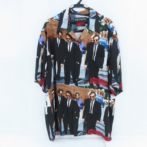 実際に弊社で買取させて頂いたWACKO MARIA×RESERVOIR DOGS/ワコマリア×レザボアドッグス 総柄 半袖シャツ/XXL