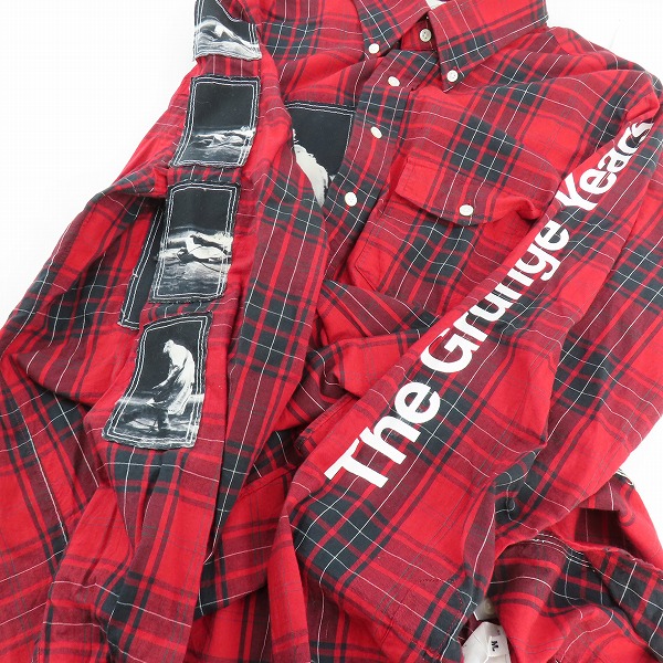 実際に弊社で買取させて頂いたTAKAHIROMIYASHITA TheSoloIst×J.PRESS/タカヒロミヤシタ ザ ソロイスト×ジェイプレス 長袖シャツ レッド sjs.0001/Mの画像 8枚目