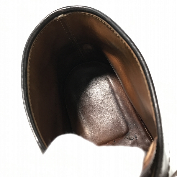 実際に弊社で買取させて頂いたAlden/オールデン コードバンレザー チャッカブーツ 1339/6の画像 4枚目