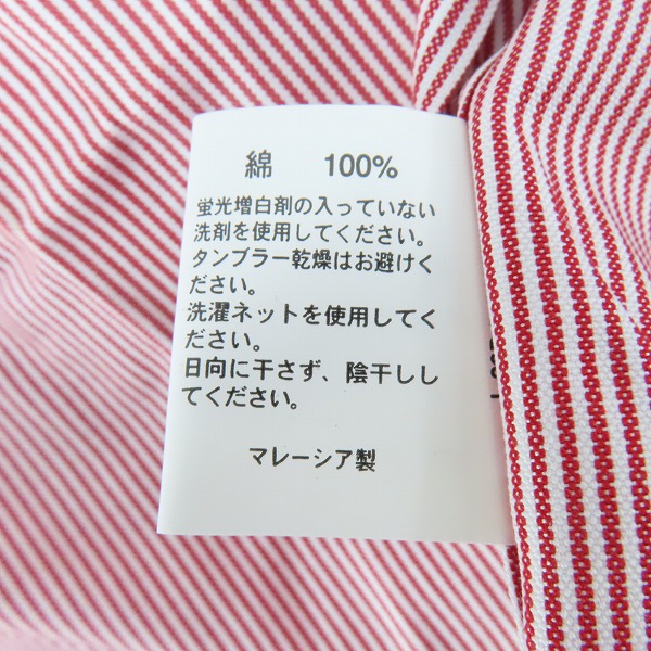 実際に弊社で買取させて頂いたBrooks brothers/ブルックスブラザーズ ストライプ 長袖シャツ/15.5の画像 4枚目