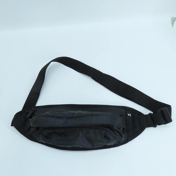 実際に弊社で買取させて頂いたY-3/ワイスリー アディダス×ヨウジヤマモト WAISTPACK ウエストパック/ボディバッグ FQ6962の画像 9枚目