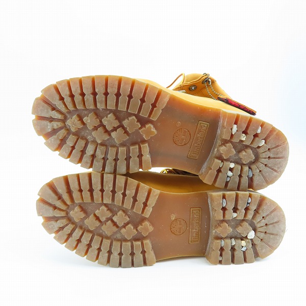 実際に弊社で買取させて頂いたTimberland×WOOLRICH/ティンバーランド×ウールリッチ ロールトップブーツ 36517/10Wの画像 3枚目