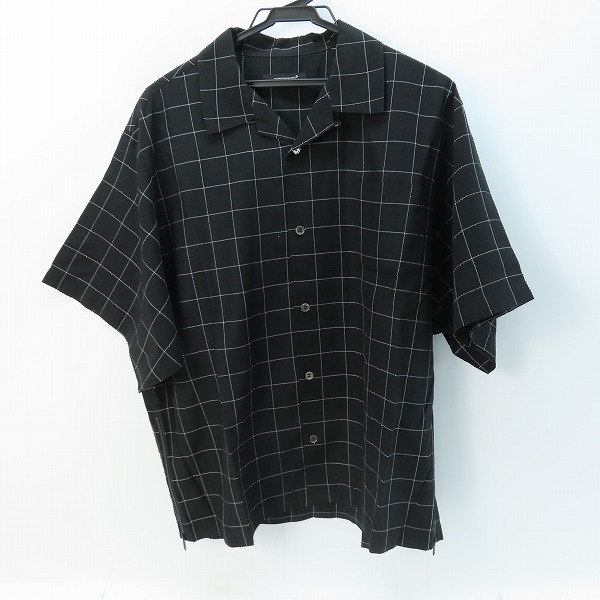 実際に弊社で買取させて頂いたUNDERCOVER/アンダーカバー 23SS サイドジップ オープンカラー 半袖シャツ UC1C4402-2/2