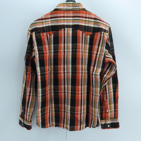 実際に弊社で買取させて頂いたTHE FLAT HEAD/フラットヘッド チェック柄 ウエスタンシャツ /40の画像 1枚目