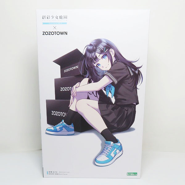 実際に弊社で買取させて頂いた【未組立】コトブキヤ 創彩少女庭園×ZOZOTOWN 1/10 結城まどか 桃桜高校・夏服 Black Canvas