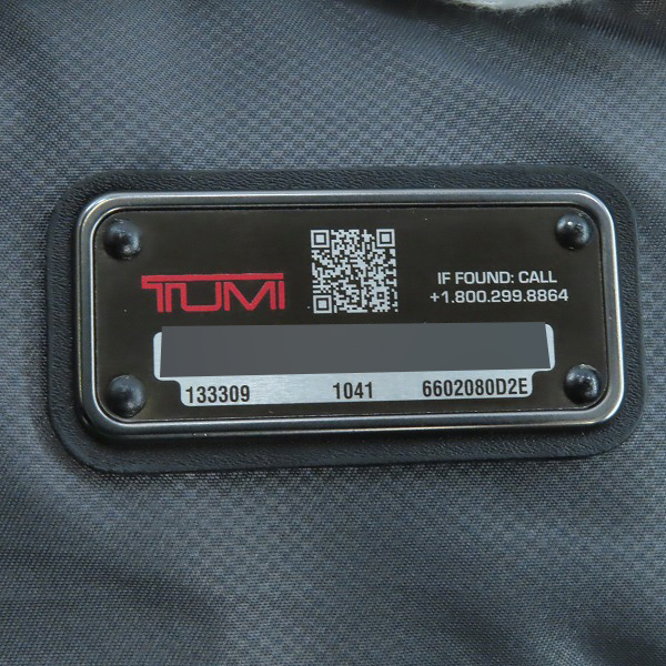 実際に弊社で買取させて頂いたTUMI/トゥミ 「サニー」コンバーチブル・ブリーフ/リュック/6602080D2Eの画像 5枚目