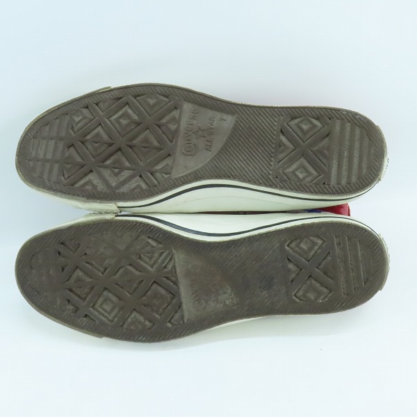 実際に弊社で買取させて頂いたCONVERSE/コンバース 80's ALL STAR LEATHER HI/オールスターレザーハイ /7の画像 2枚目