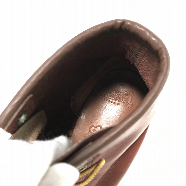 実際に弊社で買取させて頂いたRED WING/レッドウィング アイリッシュセッターモックトゥブーツ 9106/9.5Dの画像 4枚目