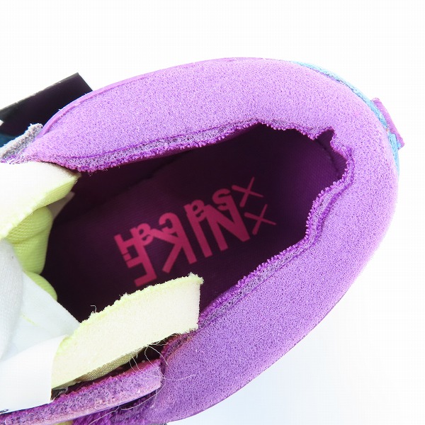 実際に弊社で買取させて頂いた【未使用】 NIKE×KAWS×sacai/ナイキ×カウズ×サカイ BLAZER LOW/ブレーザーロー パープルダスク DM7901-500/26.0の画像 4枚目