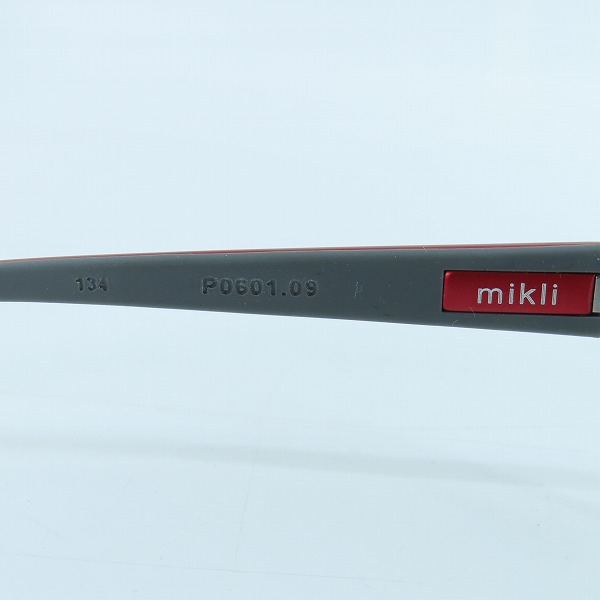 実際に弊社で買取させて頂いたalain mikli×STARCK EYES/アランミクリ×スタルクアイズ ALUX アルミ合金 メタルフレーム 眼鏡/メガネ/アイウェア P0601.09の画像 3枚目