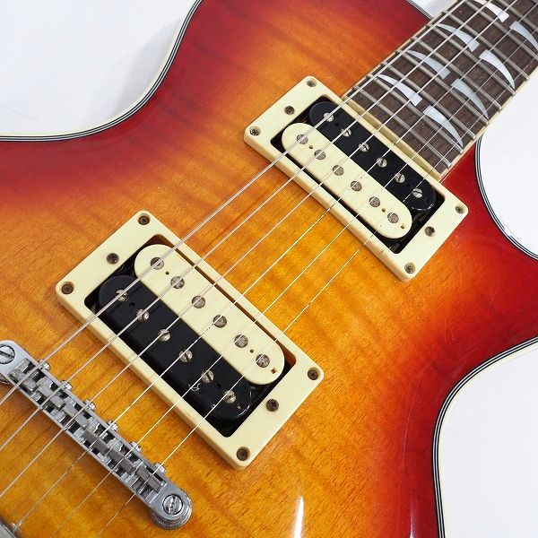 実際に弊社で買取させて頂いた★Leo Scala Guitars/レオ・スカラ Deran Deluxe KSE エレキギター ハードケース付の画像 6枚目