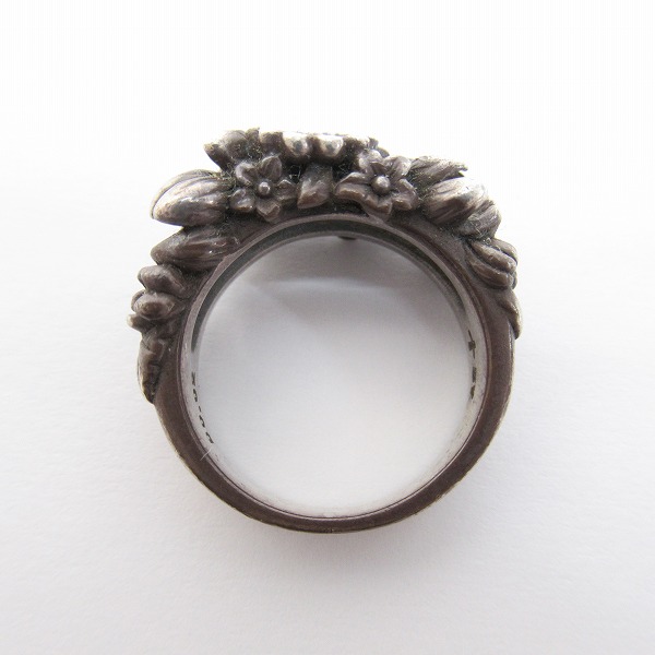 実際に弊社で買取させて頂いたKONRON/コンロン フラワーバタフライリング/9号の画像 5枚目