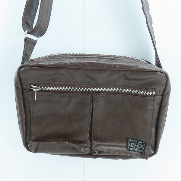 実際に弊社で買取させて頂いたPORTER/ポーター FREE STYLE/フリースタイル SHOULDER BAG/ショルダーバッグ ブラウン 707-08212