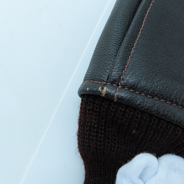 実際に弊社で買取させて頂いたBUZZ RICKSON'S/バズリクソンズ G-1 ゴートスキン レザーフライトジャケット BR80096/BR80114/38の画像 7枚目