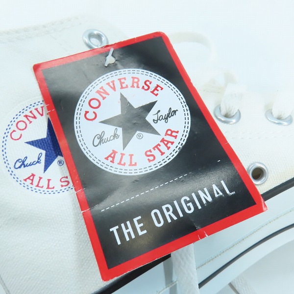 実際に弊社で買取させて頂いた【未使用】CONVERSE/コンバース ALL STAR LOGOTAPE HI スニーカー 1CL237 /23.0の画像 9枚目