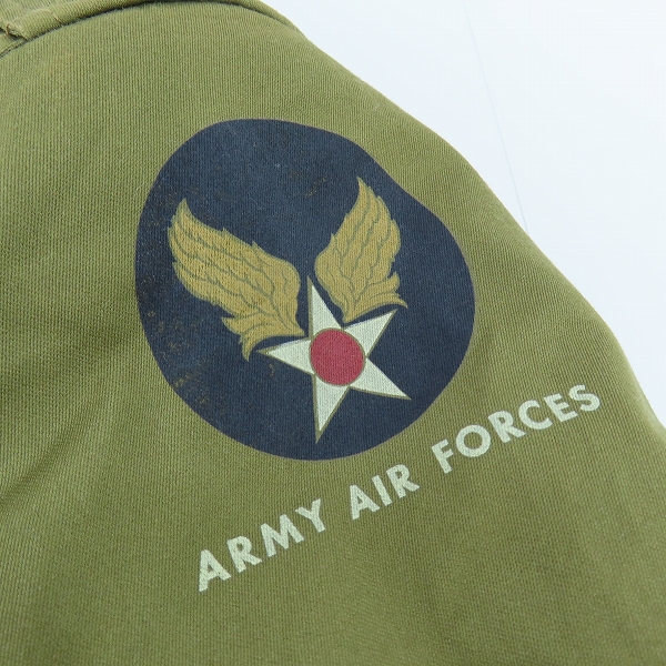 実際に弊社で買取させて頂いたBUZZ RICKSON'S/バズリクソンズ B-10 8th Photographic Reconna フライトジャケット BR11134/BR12629/36の画像 5枚目