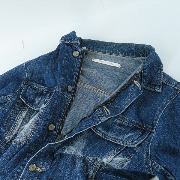実際に弊社で買取させて頂いたPRIVATE BRAND AG/プライベートエージー ジップアップ デニムジャケット ジージャン Lの画像 7枚目