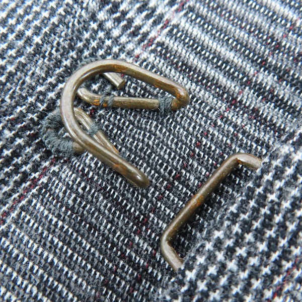 実際に弊社で買取させて頂いたKAZUYUKI KUMAGAI ATTACHMENT/カズユキクガマイ アタッチメント ホック ベスト/1の画像 7枚目