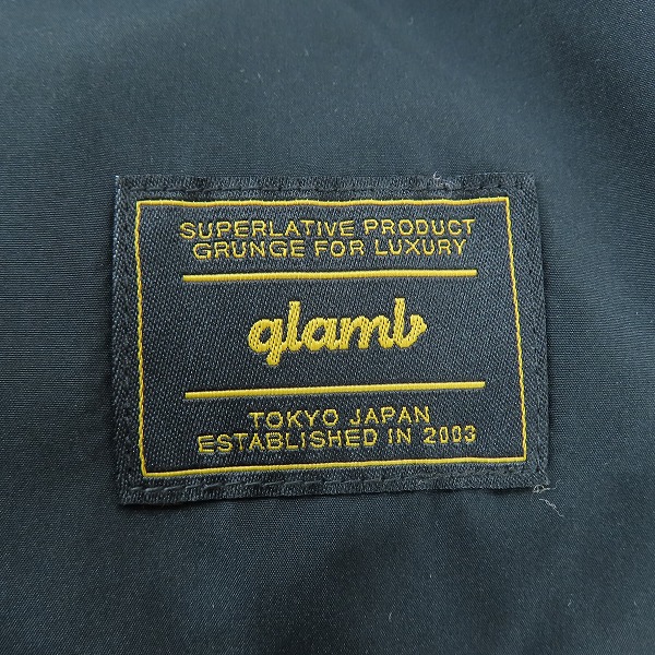実際に弊社で買取させて頂いたglamb/グラム ダウンジャケット ブラック/カモフラ/迷彩 リバーシブル/3の画像 7枚目