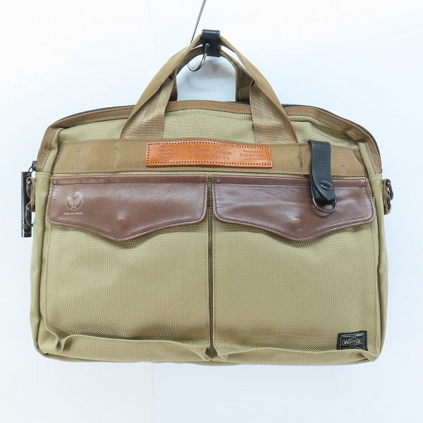 実際に弊社で買取させて頂いたPORTER×BUZZ RICKSON'S×WILLIAM GIBSON/ポーター×バズリクソンズ×ウィリアムギブソン ビジネスバッグ/ショルダーバッグ