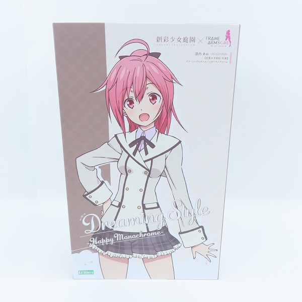 実際に弊社で買取させて頂いた【未組立】KOTOBUKIYA/コトブキヤ 創彩少女庭園 1/10 源内あお 若葉女子高生 冬服 ドリーミングスタイル ハッピーモノクローム